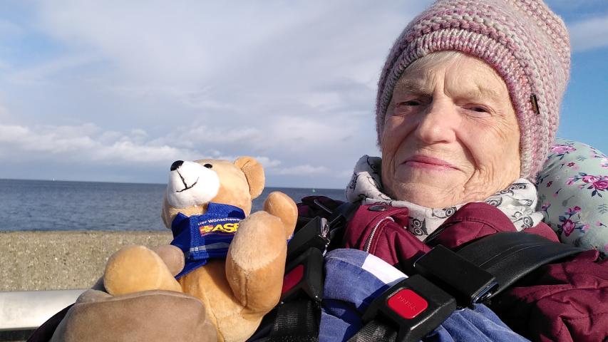 Frau M. am Timmendorfer Stand